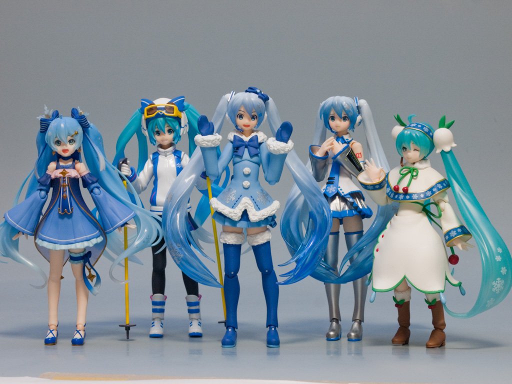 figma ふわふわコートver. 雪ミク
