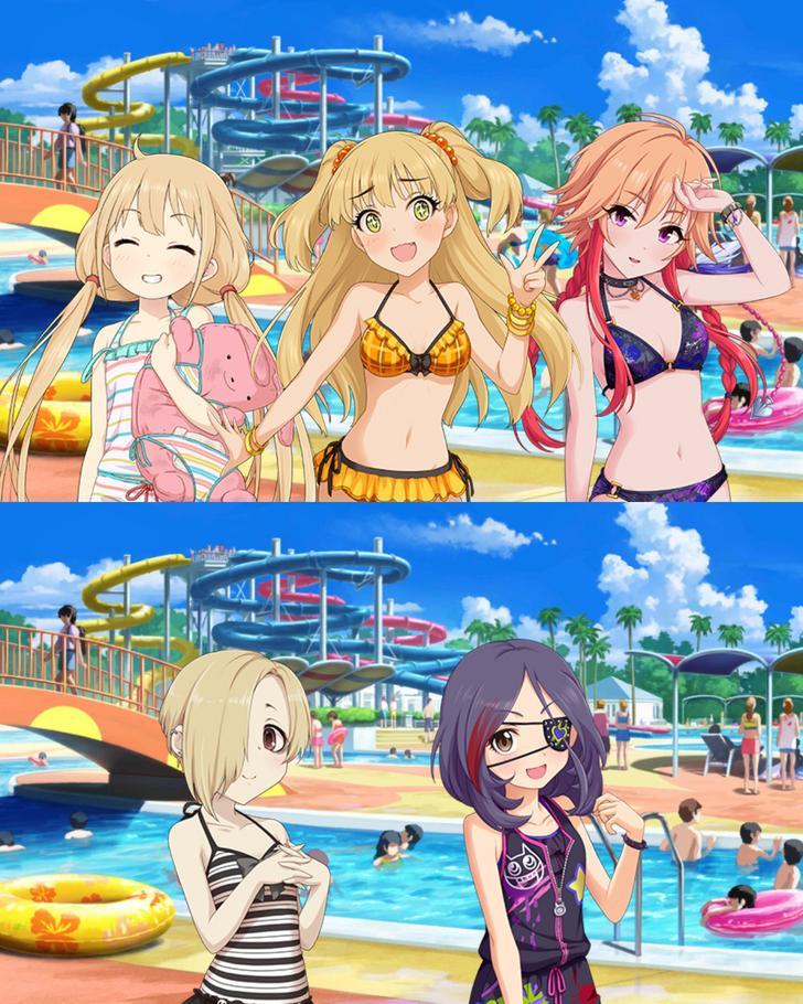 エリックp デレステ 白坂小梅 ちゃんの水着がついに初公開 T Co K05aidpc0l