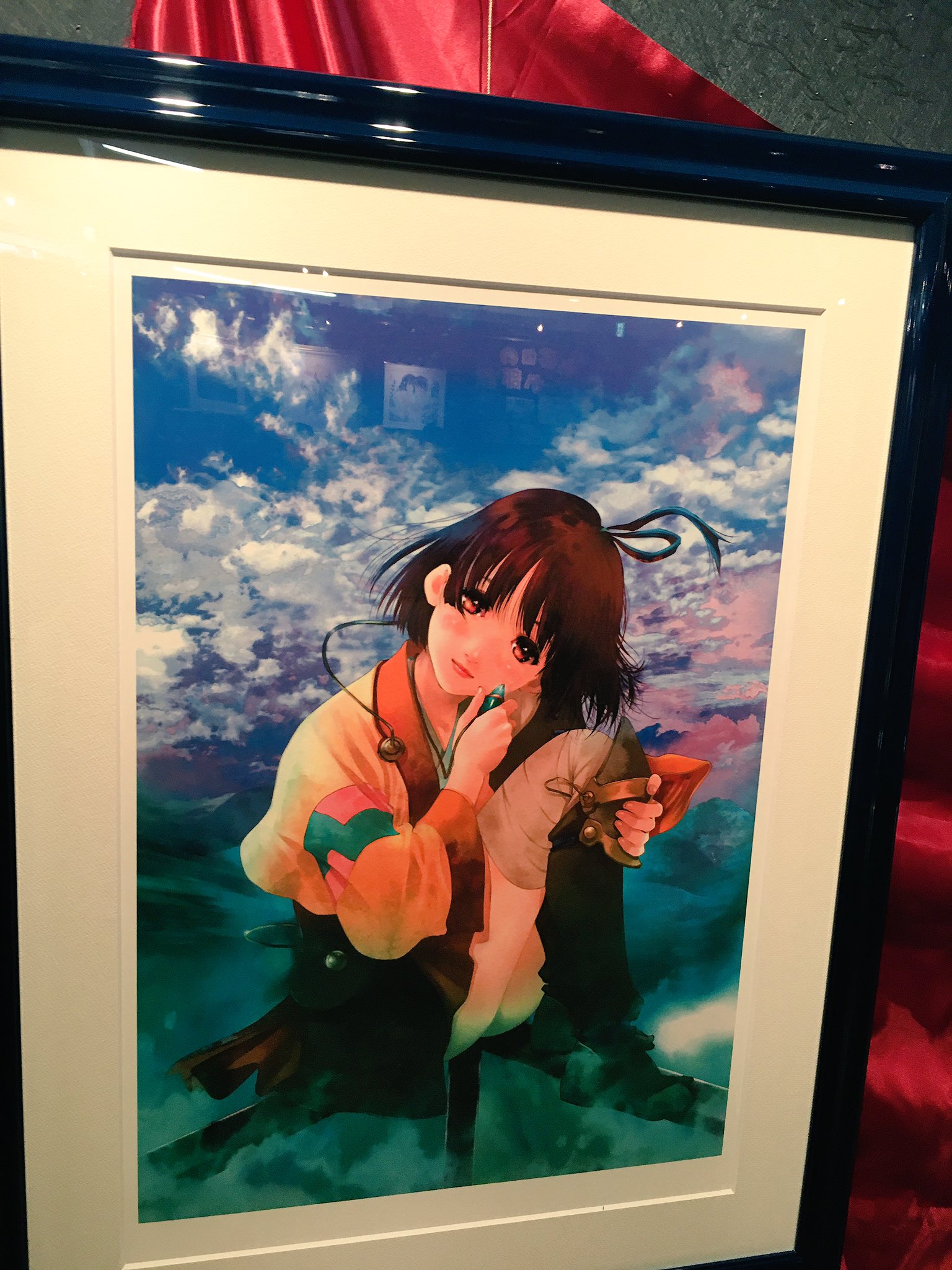マ*リ様 【6.8まで値下げ】美樹本晴彦 「版画 凛冬・舞」 保証書付き アール 美樹本晴彦 「版画 凛冬・舞」 保証書付き アールビバン