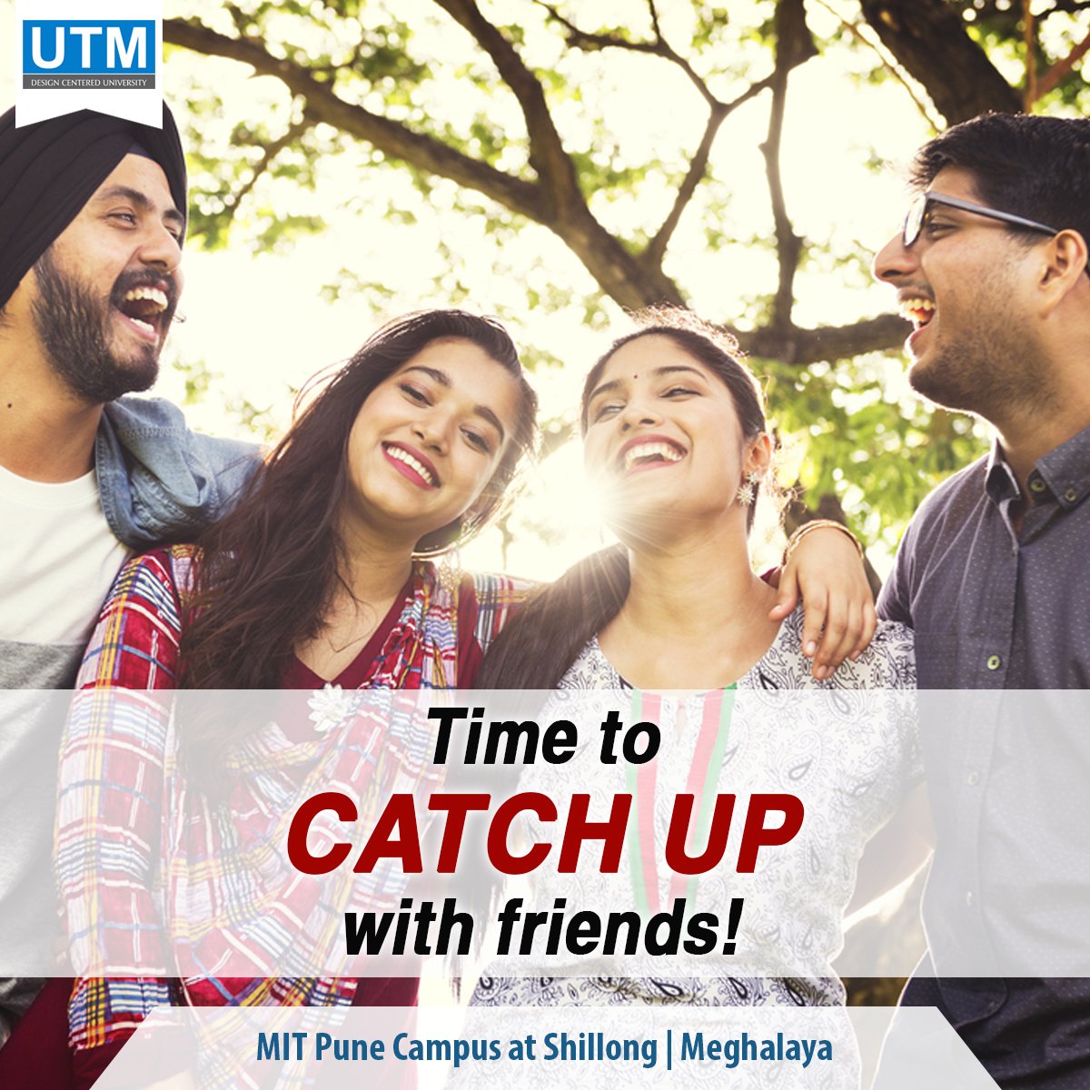 While college gives you new experiences, it is the best time to make friends. #FridayFeeling