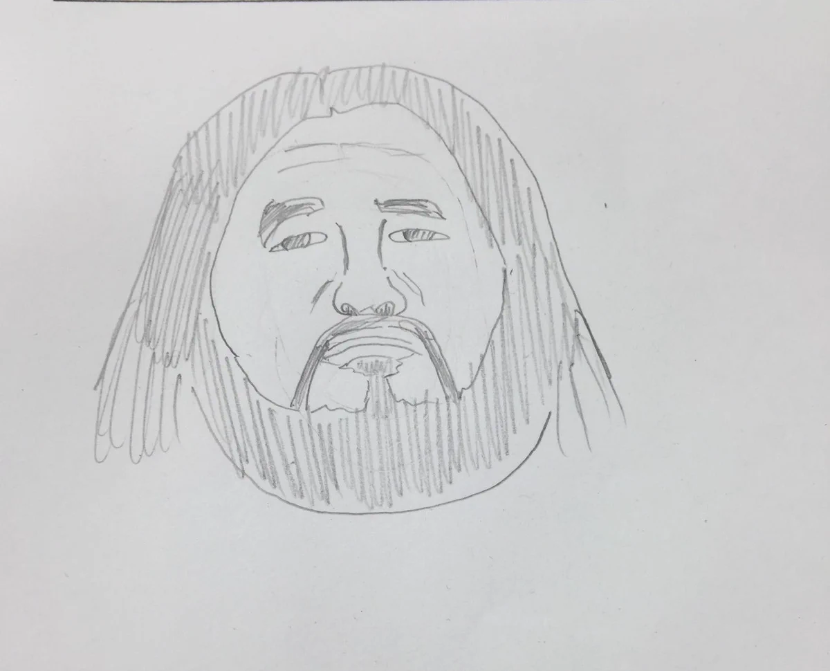 これはノーｗイエス・キリストを描けと言われて書いたら麻原彰晃ｗｗｗ