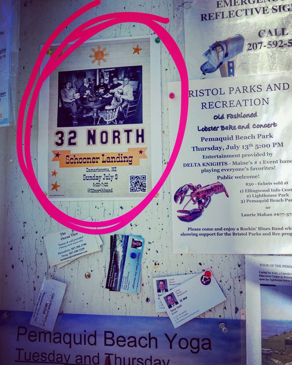 32northband's tweet photo. Sunday at Schooner Landing

#Maine #mainebands @32northband https://t.co/yQ71LM4AC2
