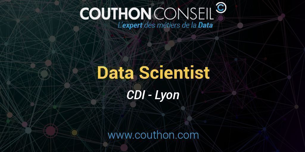 CouthonConseil's tweet photo. 🎯[#CDI à #Lyon] #DataScientist au sein d'une équipe #BigData en pleine refonte

▶ https://t.co/zTQQoiK7eT

#Digital #Marketing #SASFF2017 https://t.co/8Oom4b5v7Q