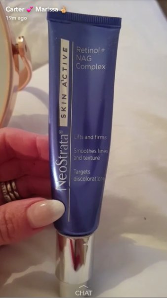 .<a href="/CarterMarissa/">Marissa Carter</a> was on #SnapChat this week using the <a href="/NeoStrataIRE/">NeoStrata Ireland</a> Retinol + NAG Complex! Call to our Drive Thru Pharmacy to learn more!