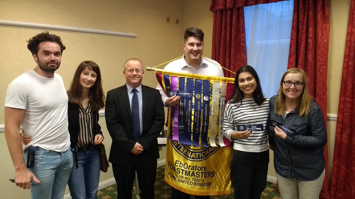 YorkEbOrators's tweet photo. Wonderful evening. We had a prepared speech and an educational slot, evaluation and impromptu speaking. Well done to our award winners :) https://t.co/s3eAvGd8nd
