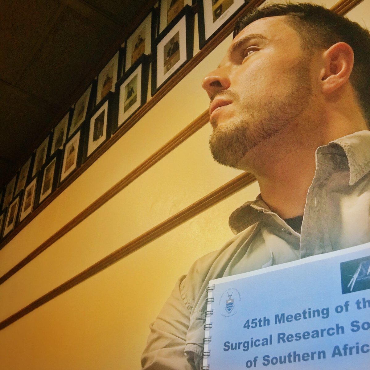 Sitting among legends today at the 45th meeting for the Surgical Research Society of SA.Learning is a lifestyle. #surgeons #doctors #studens