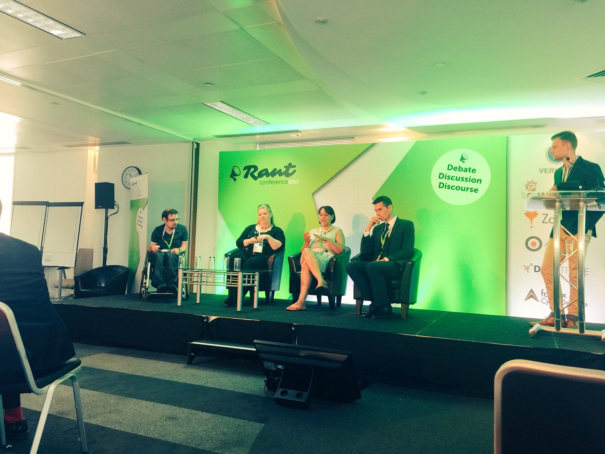 BhaavukAroraa's tweet photo. #GDPR panel at the #RANT2017 #RANTCon17 @MissIG_Geek @S_Clarke22 https://t.co/WWTsBcPEal