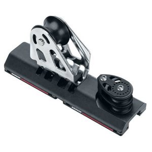 Harken CB Adjustable Genoa Lead Car, Small Boat/2 Sheave sailing.boataccessories.net/harken-cb-adju…