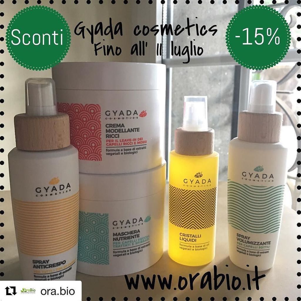 OraBio2018's tweet photo. #Repost @ora.bio ・・・
Saldi! Saldi! Saldi! @gyadacosmetics  fino all'11 luglio #sale #sconti #orabio #hair #beauty … https://t.co/oMksn4B0dz https://t.co/D08jh91GqF