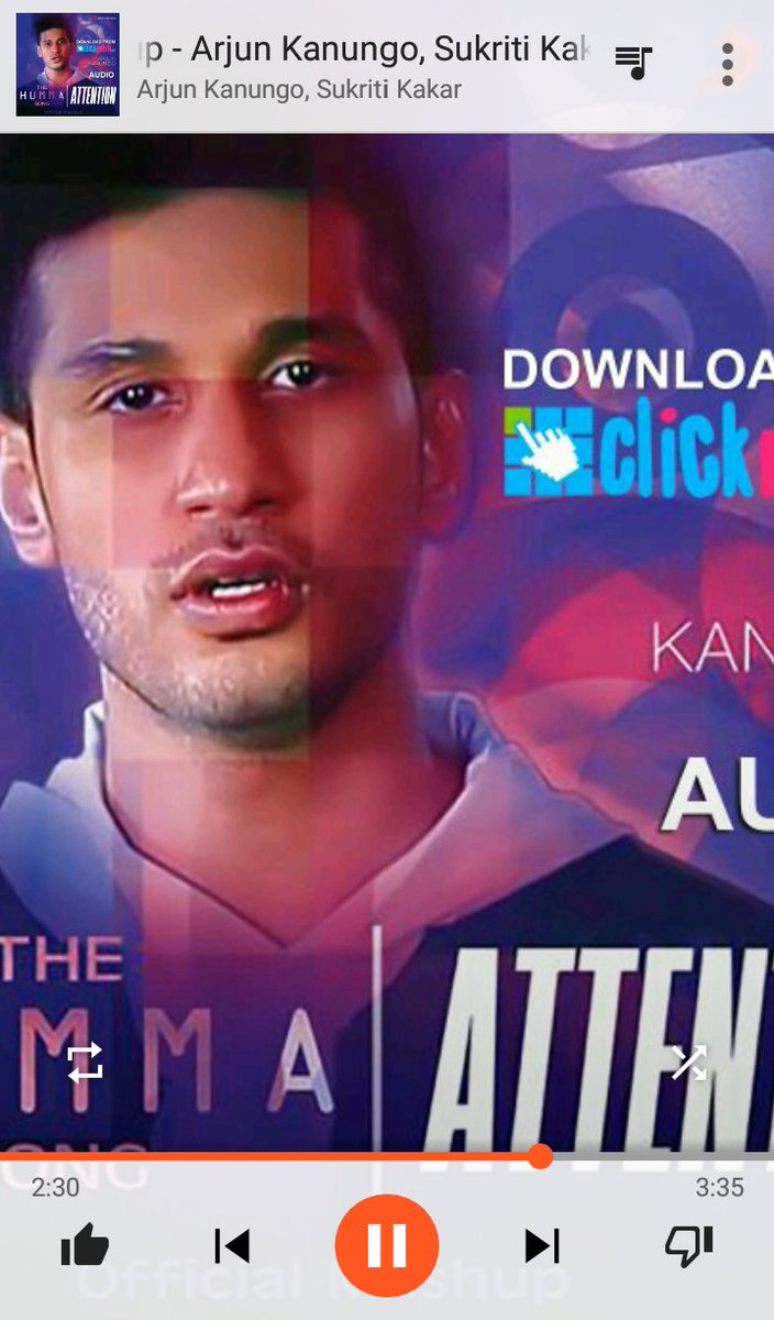 ReevaTheFanungo's tweet photo. Happiness is when you are able to add one more Kickass song in your playlistπ₯π€ #AttentionHumma πΆ @arjun_kanungo https://t.co/LW8uI78J7d