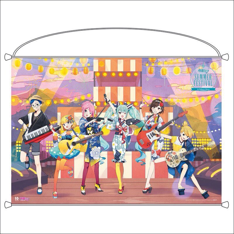 初音ミク SUMMER FESTIVAL In Shibuya Marui】明日7/7(金)より浴衣姿の