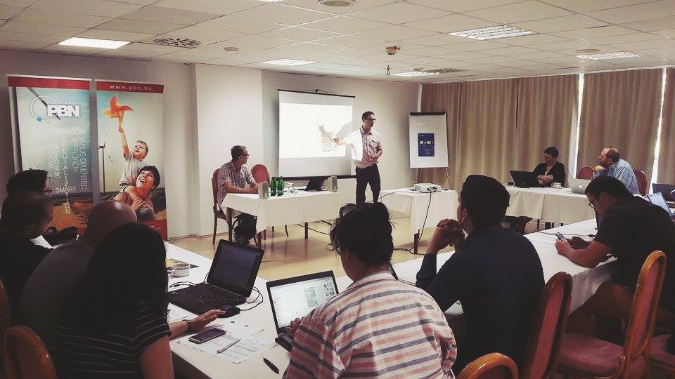 PBNHungary's tweet photo. More pics about @Interreg_Danube #CrowdStream Project meeting
DAY 1 #Crowdfunding #Innovation #Financing | Host @PBNHungary https://t.co/LJxDs4Iz5k