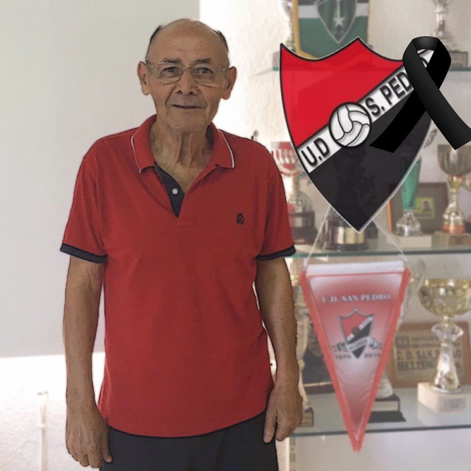 Rotos por el dolor. Fallece nuestro Presidente de Honor, Antonio Naranjo. DEP. facebook.com/uniondeportiva…
