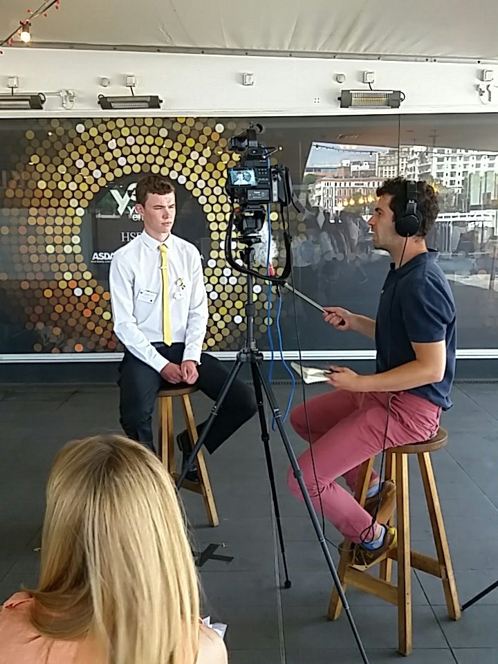 elfmum8's tweet photo. Gregor talks about his YE experience #FortroseVision https://t.co/vYc6FXKbbs