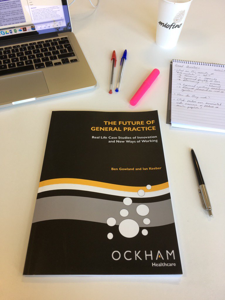 charliekenward's tweet photo. So you want to fix GP, where do you start? Pen, notepad, Mac and @BenXGowland book on the #futureofGP https://t.co/PLmTu5HhZO