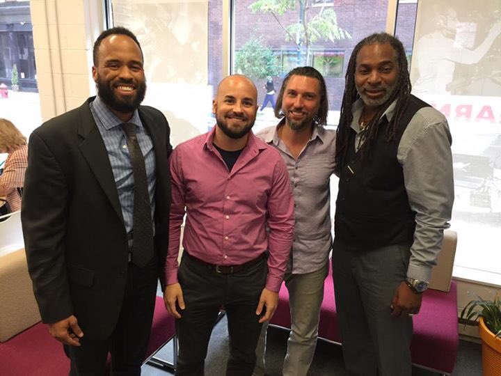 LoveNowMedia's tweet photo. Love + Men, hosted by @justgregpoet w/ cohosts Paolo Pilladi,Joel Austin, @DavidTerruso, and Dr. Craig Smith @PhillyCAM #11DaysofLove https://t.co/QCtrwmWuah