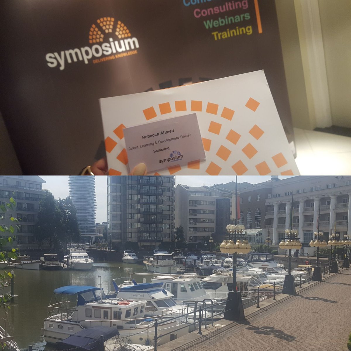 DiscandDev's tweet photo. @Rebeccaahmed29  attending the Early #Careers #Development  Event today. Let's see what's new in #Graduate  development! https://t.co/eGOBco82N5
