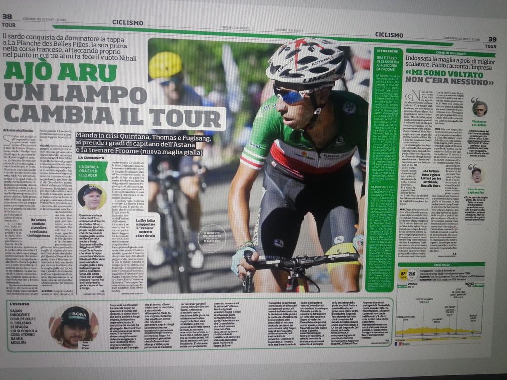 lalegiardini's tweet photo. Un lampo e il #Tour diventa italiano (o sardo? )
@FabioAru1 https://t.co/jL9BPBxSO0