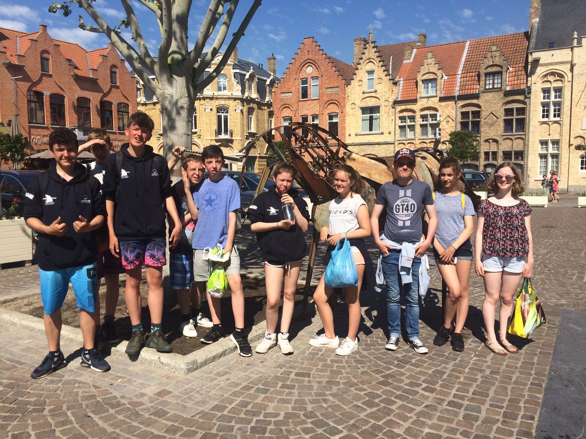 MissStackE7's tweet photo. Loving sightseeing in Belgium #waffles #unicorns @longbentonhs https://t.co/LC8sPFTvx4