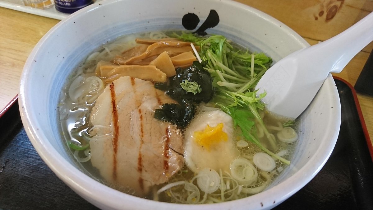 花鳥 風月 海老 ワンタン 麺