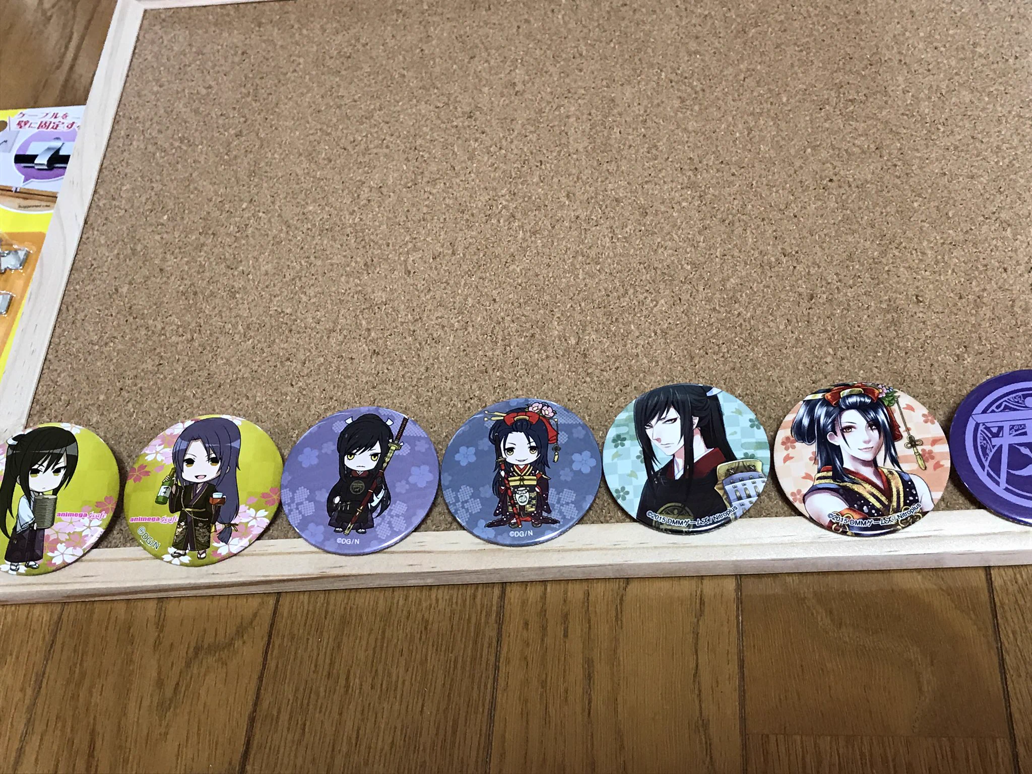 缶バッジやアクキーの飾りつけに！超簡単DIYを発見！！