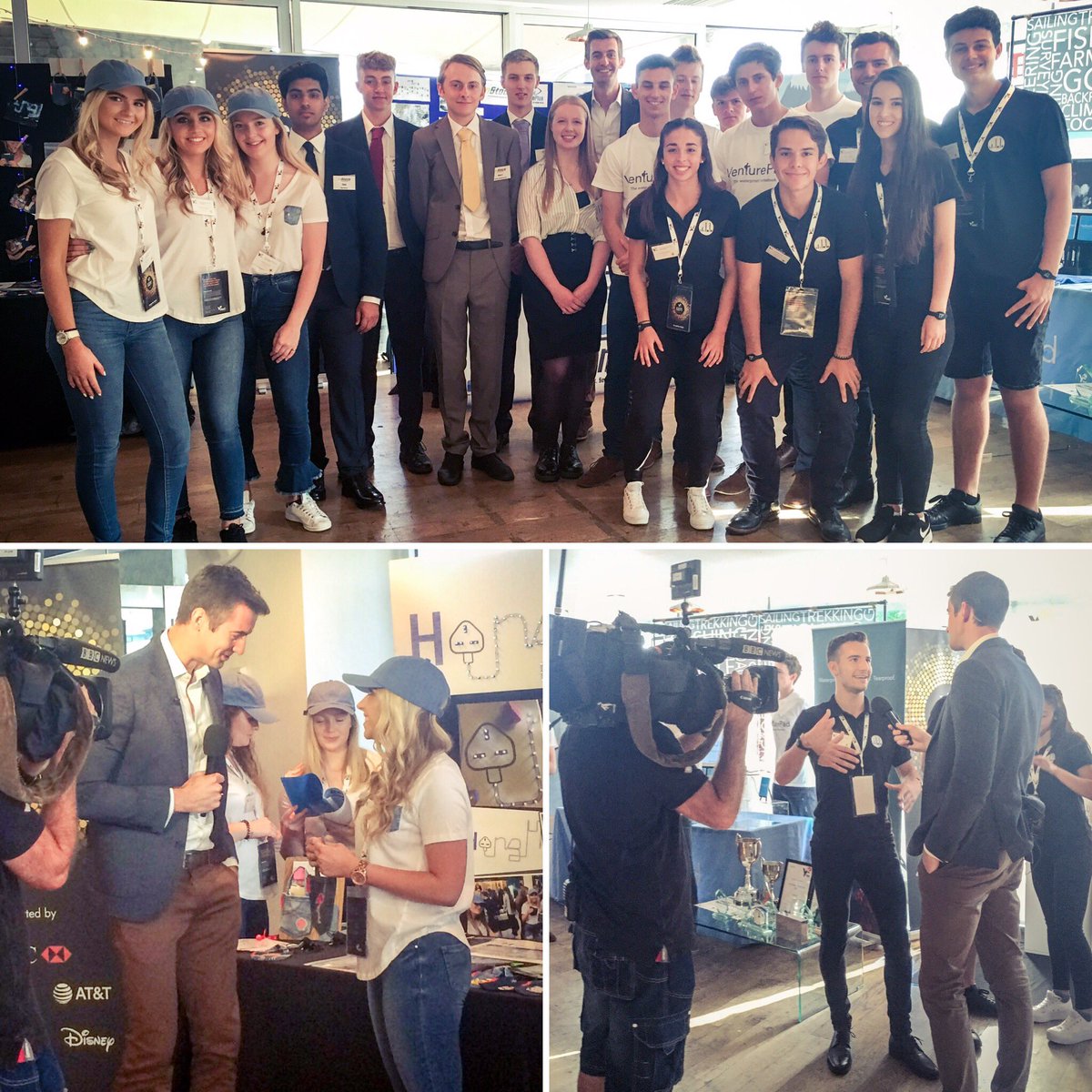 BenThompsonTV's tweet photo. Massively impressed by the finalists of this year's @youngenterprise Original ideas, using new tech. More after 8am on @BBCBreakfast https://t.co/jPg7Oz7Ses