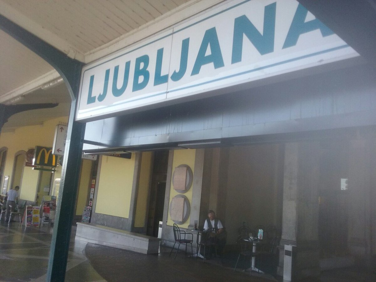 bsgpolitics's tweet photo. Timeline Fall 1971. My first visit to Ljubijanna...Yugoslavia!!! A train stop on the Orient Express I was riding. Timeline 2017. I'm back! https://t.co/IJIxaVAp9n