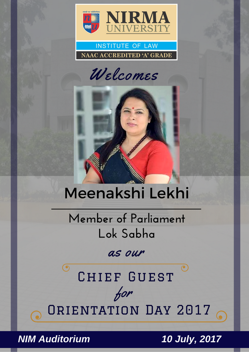 Welcome Banner Design For Chief Guest
