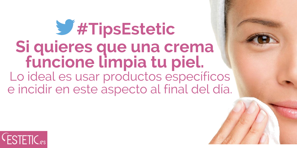 Estetic_es's tweet photo. #FelizJueves Es importante que desmaquilles tu rostro a diario para mantener tu piel saludable https://t.co/yGiqEK2Vyp #TipEstetic https://t.co/plbT2HEgbS