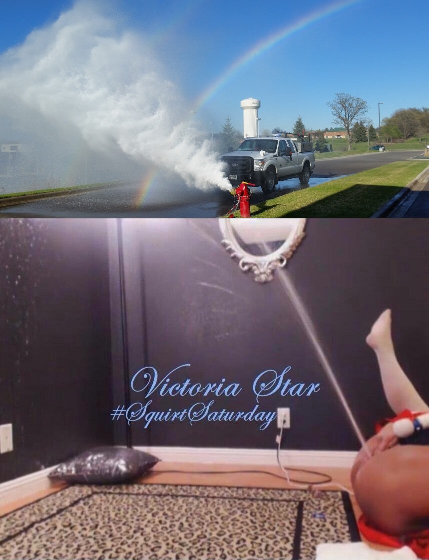 MrHaralampije's tweet photo. Fire hydrant explosion.Reason-it wasn't designed for such pressure like @Victoria_Star1's squirting vagina #SquirtQueen #recordholder #18ft https://t.co/RG3IsEvIMl