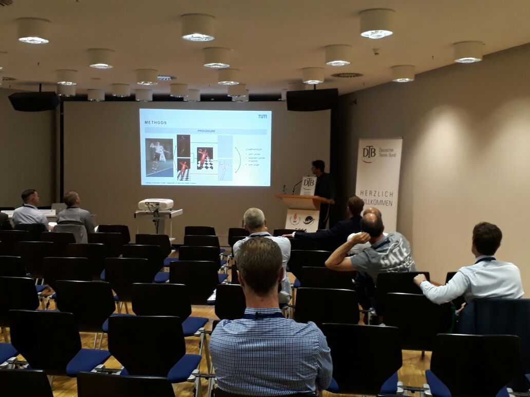 Thomas__Hock's tweet photo. Markerless Silhouettebased 3D Motion capture in Tennis: presented at the #ECSS2017 #Mocap https://t.co/cHmpQ9JV4U