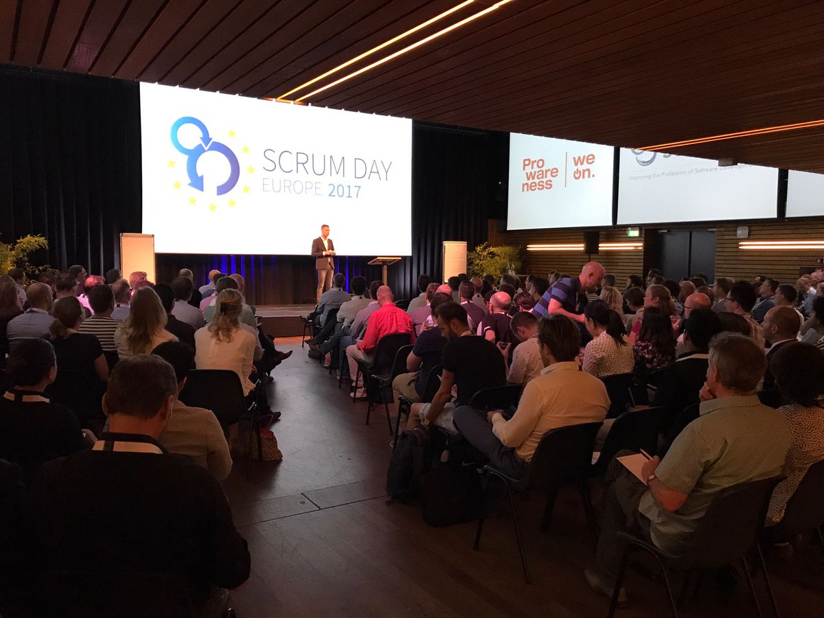 And... There we go: <a href="/ScrumDayEU/">ScrumDayEU</a> 2017! #SDE2017 #agile #scrum