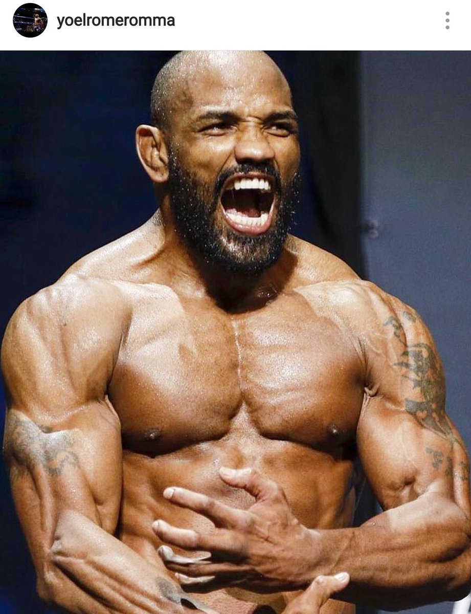 ChamatkarSandhu's tweet photo. I've never seen a fighter adhere to Hulk Hogan's 3 commandments more than Yoel Romero.
-Training
-Saying your prayers
-Eating your vitamins https://t.co/eZ1Q7s9sHI