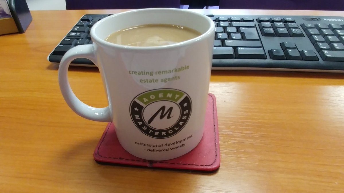 Great start to the day with training session with Richard Rawlings via Agent Masterclass