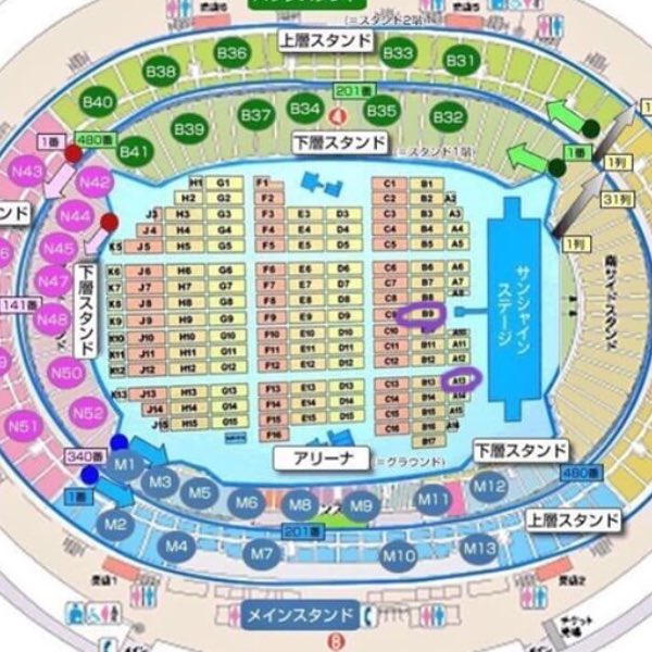 rock_0514's tweet photo. 席がここっぽくて過呼吸起こしてる https://t.co/g6cBdmmct0