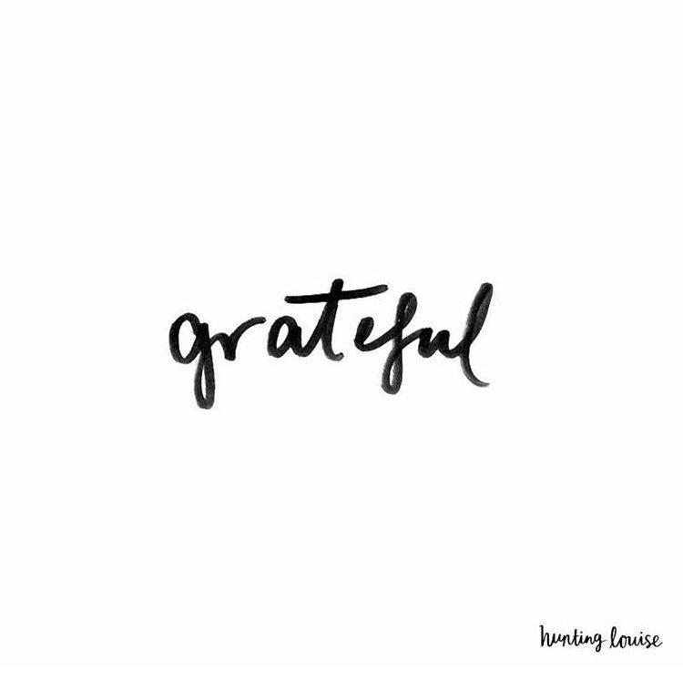 Always and forever #grateful