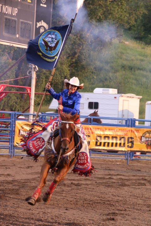 debraraye's tweet photo. Daughter's shooting off pyro during the military tribute at Steamboat springs rodeo. #4thOfJuly2017 #steamboatspringsrodeo #ofddandies https://t.co/V4HZZoJlIu
