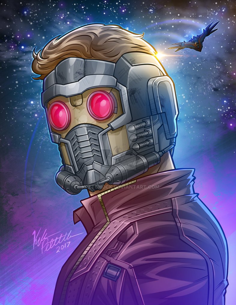 JamieMck8888's tweet photo. #StarLord by keptchock on DeviantArt 
#Marvel #GOTG #GuardiansoftheGalaxy #Art #Fanart https://t.co/ePsqTOBh0m
