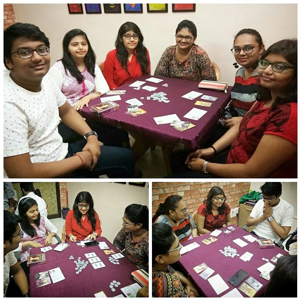 TabletopNerds's tweet photo. Great fun hosting board game night for newbies @boardgameadda.
#boardgames #tabletopnerds #boardgamenight #mumbai #hobby #things2doinmumbai https://t.co/IiFk1hz5yw