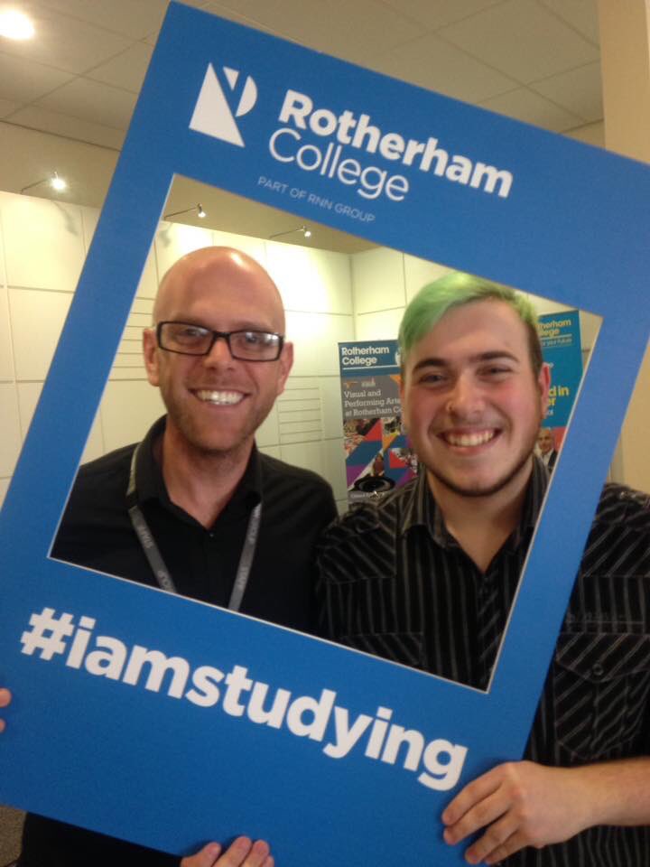 RolandAcademy's tweet photo. More great photos of our current Level 3 students & staff at yesterday's @RotherhamColl Taster Day! #IamStudying #music https://t.co/xIVbJRzkBk
