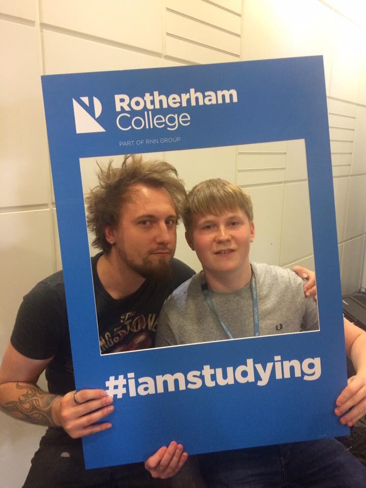 RolandAcademy's tweet photo. More great photos of our current Level 3 students & staff at yesterday's @RotherhamColl Taster Day! #IamStudying #music https://t.co/xIVbJRzkBk