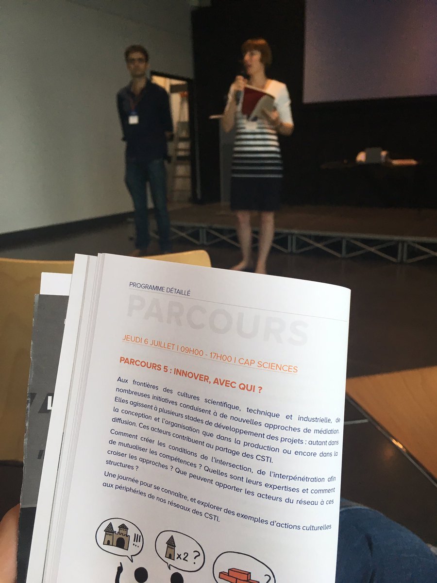 chloedamaret's tweet photo. #Amcsti2017 Début de #P5 Innover, avec qui? W/ @LoloChevillot @dphroy @AChevolet_JDS @BaladeMentale @wild_touch @No_ndc @cyrilpennec https://t.co/VphYm66ow5