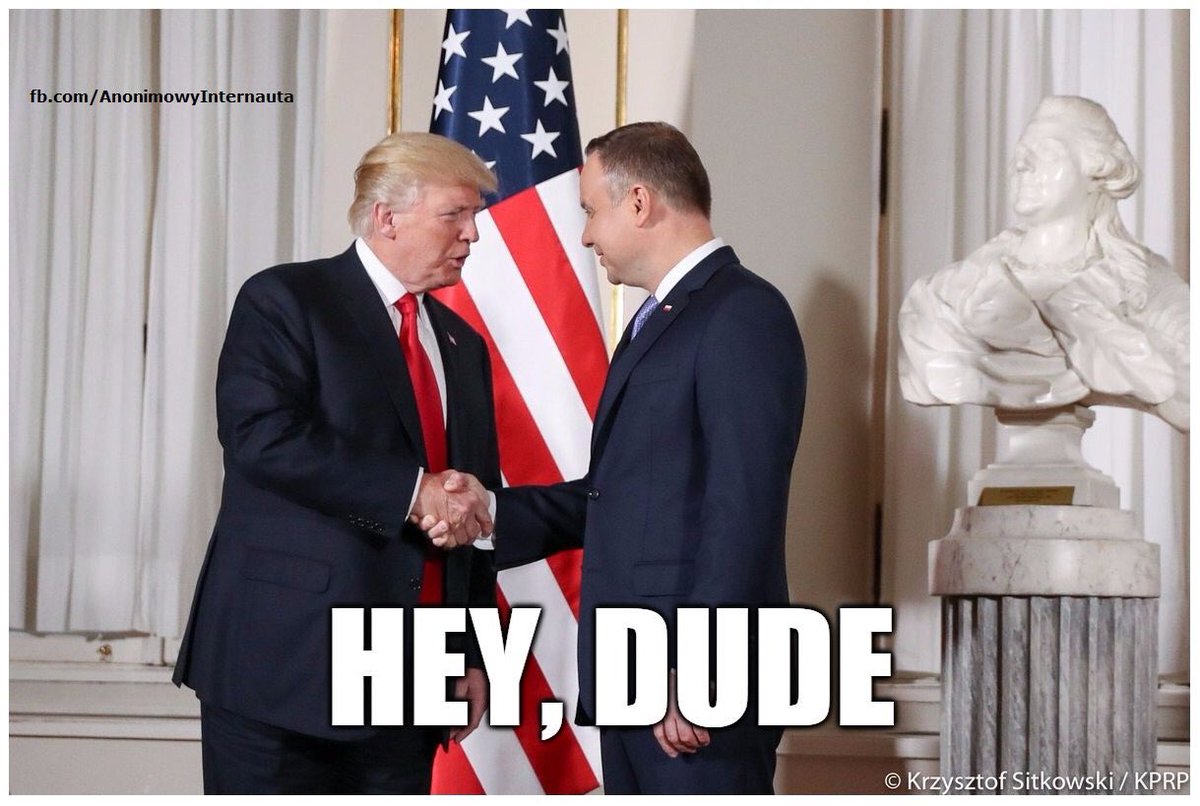 holybrekker's tweet photo. ok, zawyłam  #TRUMPwPOLSCE https://t.co/w7gCnucYeY
