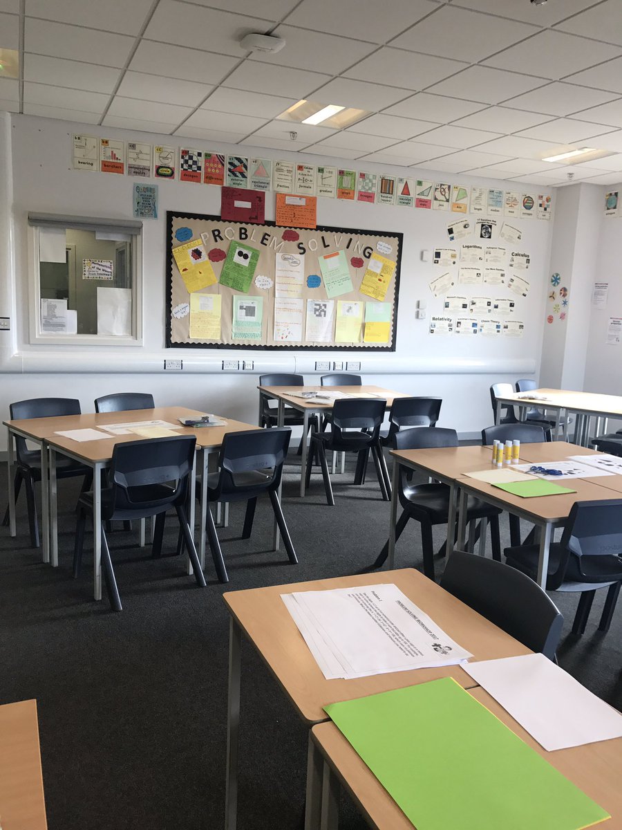 KDHSMaths's tweet photo. All ready for the problem solving session @KDHSLiverpool #BridgingDay #Year11 #skillsforlife https://t.co/ZuKC7nq6Ev
