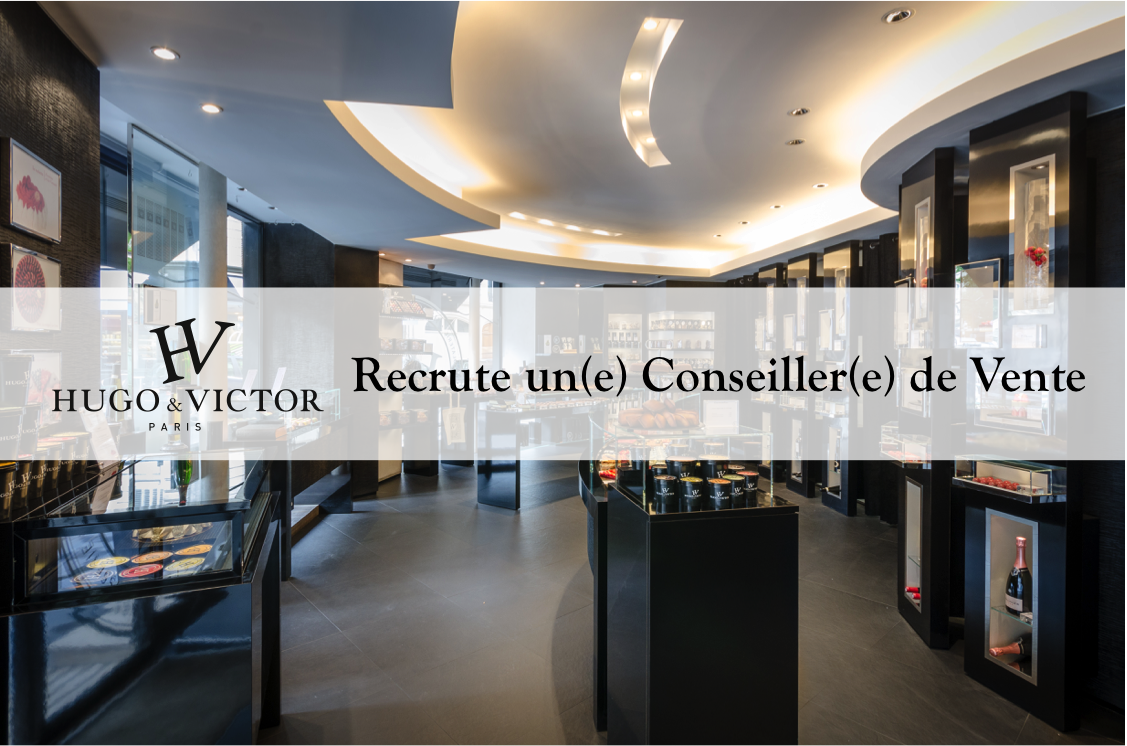 Nous recherchons rapidement un(e) Conseiller(e) de Vente en CDI (39h)
Merci d'envoyer votre candidature à raspail@hugovictor.com