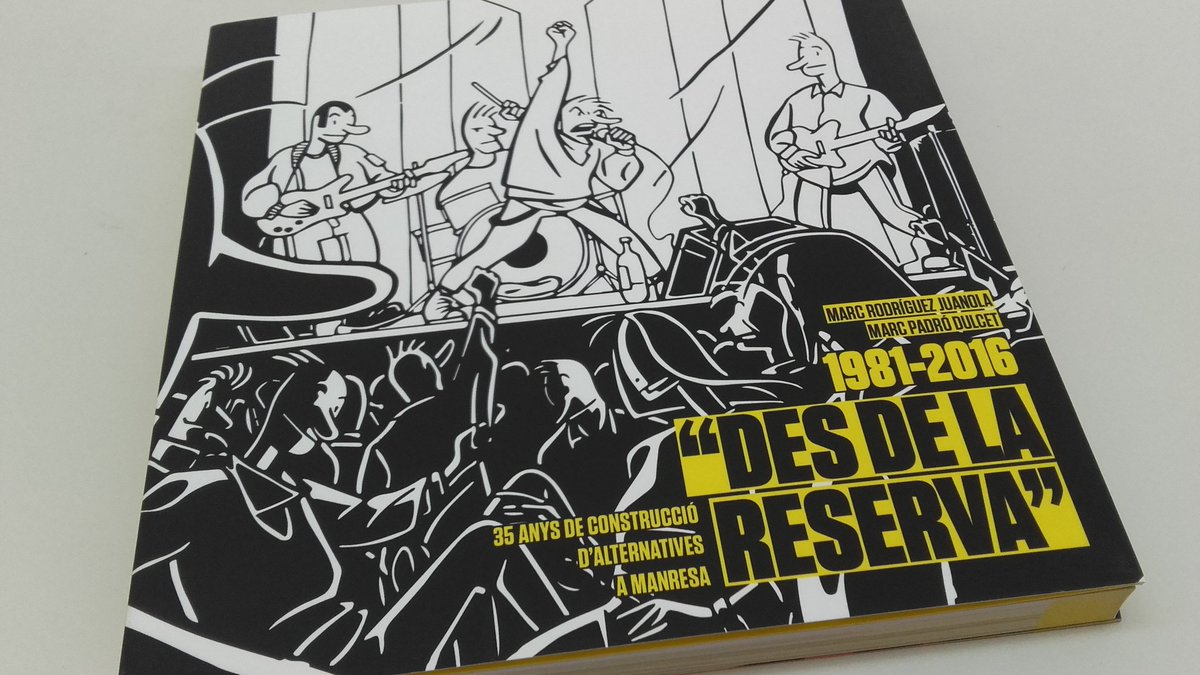 CdmmmEi's tweet photo. Aquesta setmana ens han fet arribar el llibre @desdelareserva en el que vam col.laborar aportant material. 
Fantàstic resultat. https://t.co/mjaVRjUK0T
