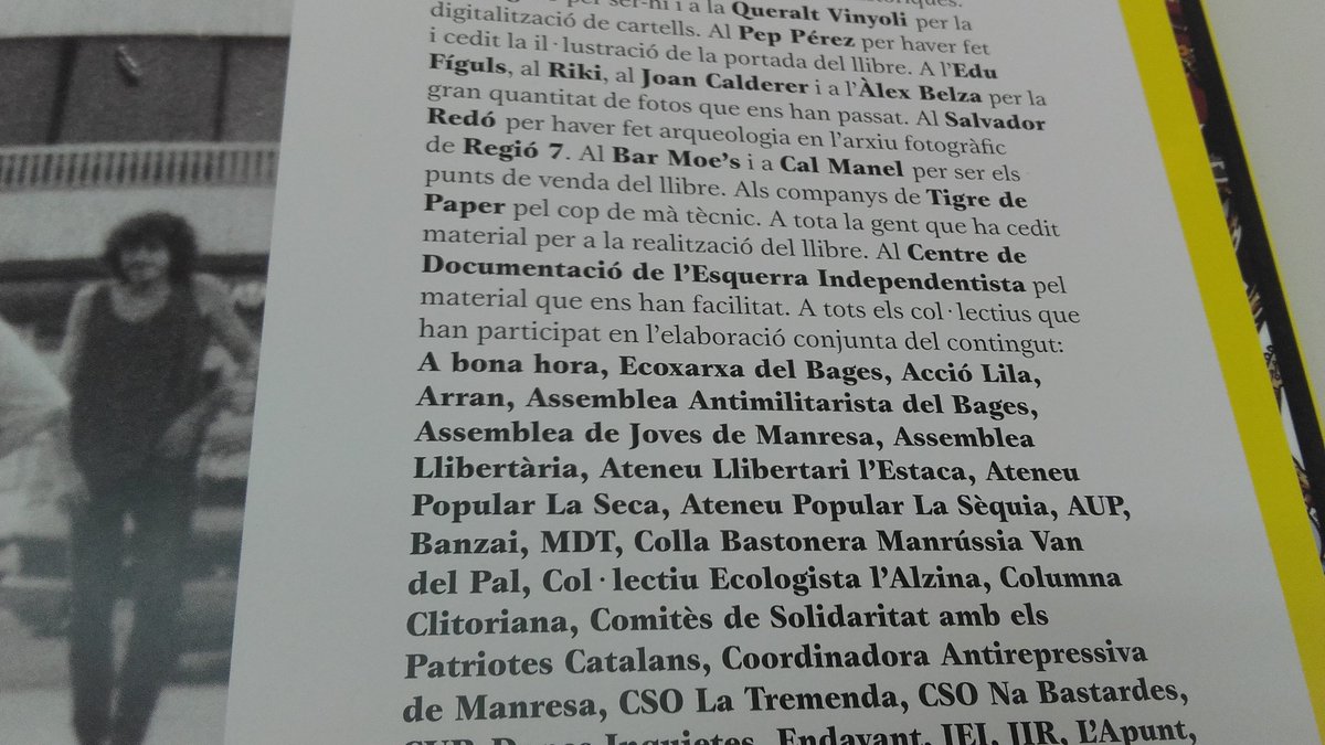 CdmmmEi's tweet photo. Aquesta setmana ens han fet arribar el llibre @desdelareserva en el que vam col.laborar aportant material. 
Fantàstic resultat. https://t.co/mjaVRjUK0T