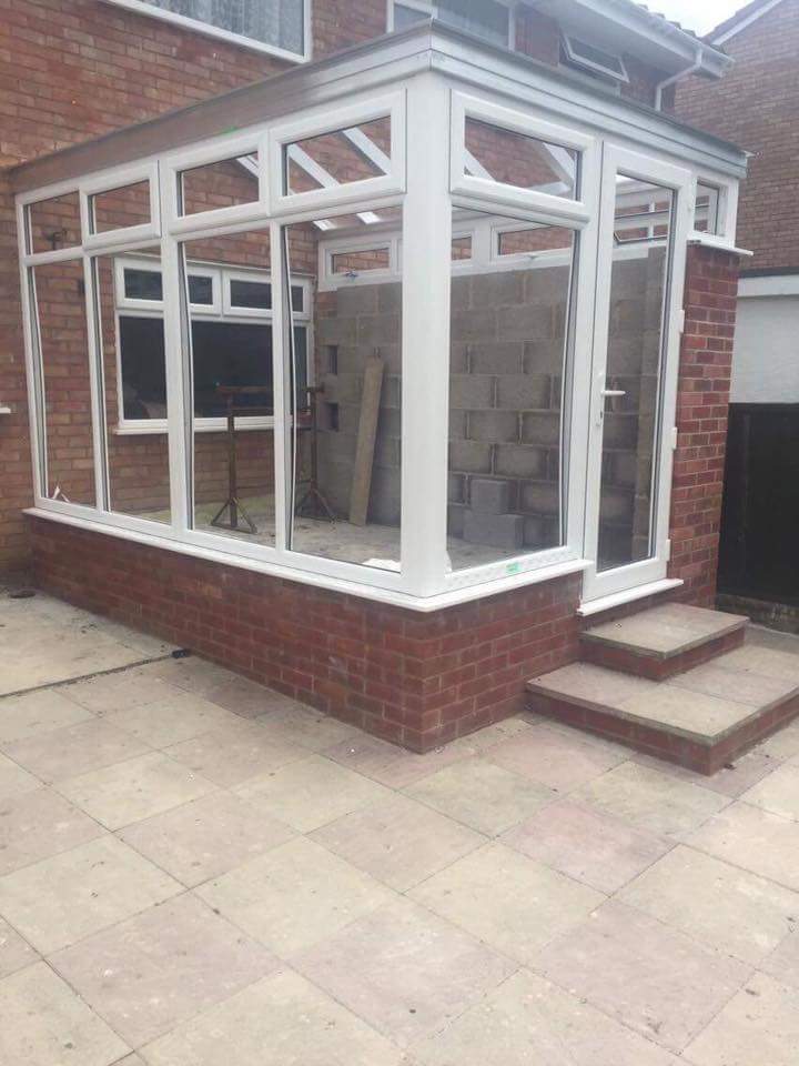 GwydyrWindows's tweet photo. Edwardian conservatory in white UPV-C with Equinox slate effect Roof 😊 xx https://t.co/QdA2vNBlTL