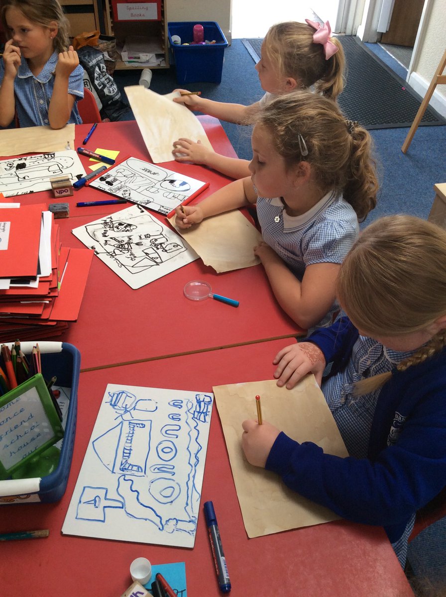 parkgate_pupils's tweet photo. Transferring our map to parchment. #exploringpenguins @LivingHistoryUK https://t.co/dMmZJT7hOe