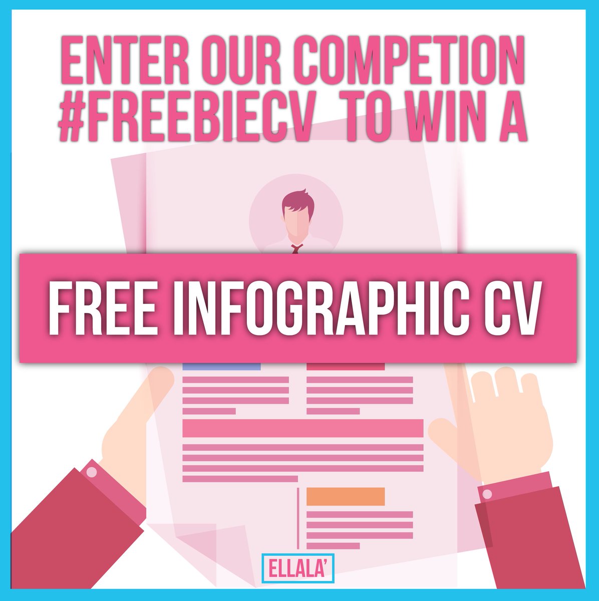 Ellaladesign's tweet photo. Your New #CAREER starts with a new #cv #FreebieCv #Ellalà #InfographicCV #ThursdayThoughts To enter takes 30sec: https://t.co/tGhlOWeHQk https://t.co/ZVBuxJknNr